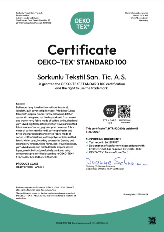 Certificate 11.HTR.92060, first page
