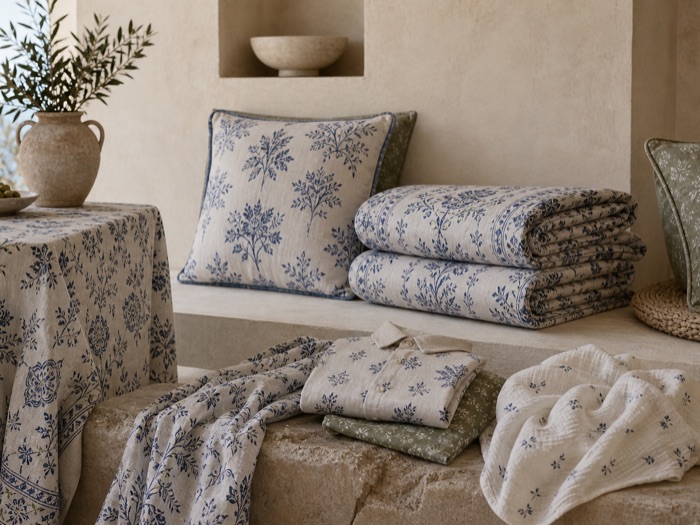 An editorial overview of printed textile products across several categories.
